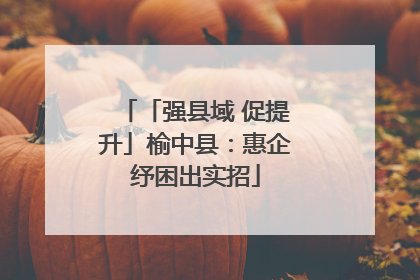 「强县域 促提升」榆中县：惠企纾困出实招