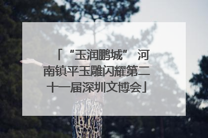 “玉润鹏城” 河南镇平玉雕闪耀第二十一届深圳文博会