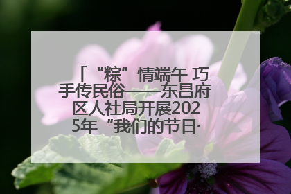 “粽”情端午 巧手传民俗——东昌府区人社局开展2025年“我们的节日·端午”包粽子活动