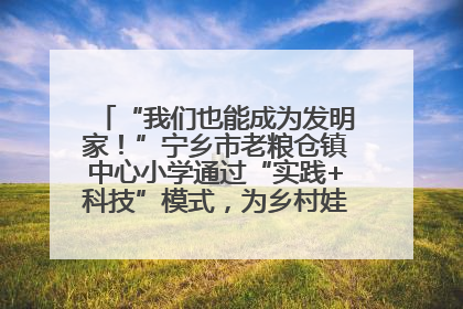 “我们也能成为发明家！”宁乡市老粮仓镇中心小学通过“实践+科技”模式，为乡村娃探索教育新路径