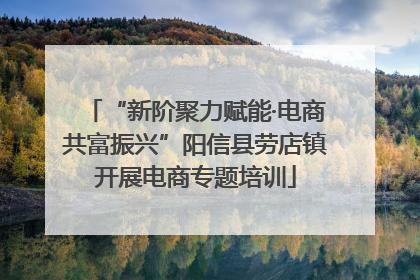 “新阶聚力赋能·电商共富振兴”阳信县劳店镇开展电商专题培训