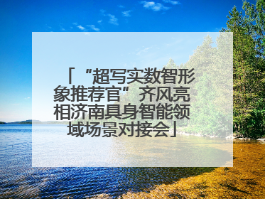“超写实数智形象推荐官”齐风亮相济南具身智能领域场景对接会