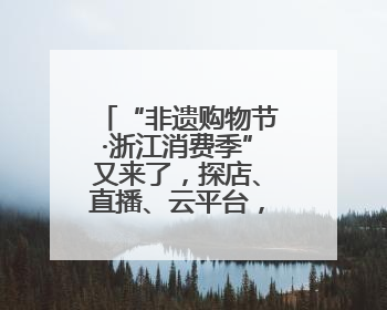 “非遗购物节·浙江消费季”又来了，探店、直播、云平台，你玩哪哪种
