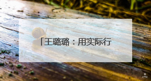 王璐璐：用实际行动书写新时代警民鱼水情的动人篇章