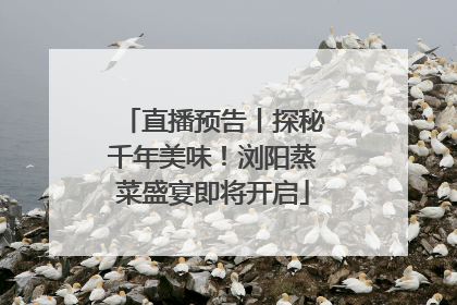 直播预告丨探秘千年美味！浏阳蒸菜盛宴即将开启