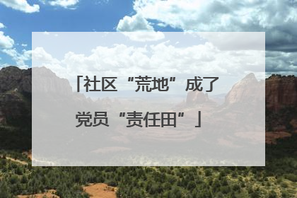 社区“荒地”成了党员“责任田”