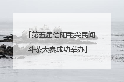 第五届信阳毛尖民间斗茶大赛成功举办