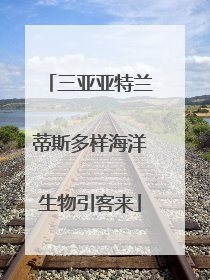 三亚亚特兰蒂斯多样海洋生物引客来