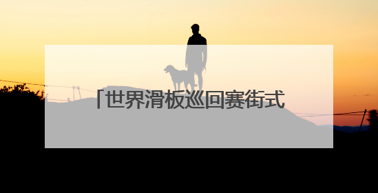 世界滑板巡回赛街式赛：崔宸曦获第四名