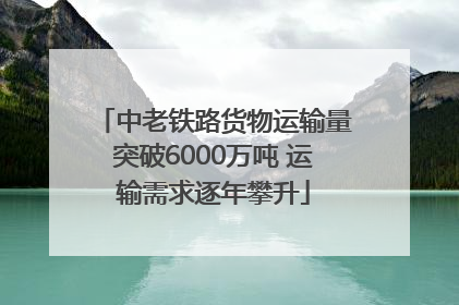 中老铁路货物运输量突破6000万吨 运输需求逐年攀升