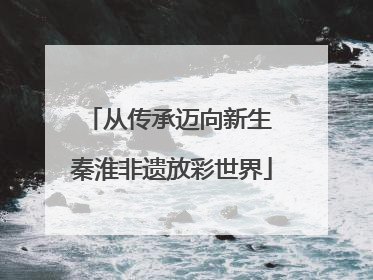 从传承迈向新生 秦淮非遗放彩世界