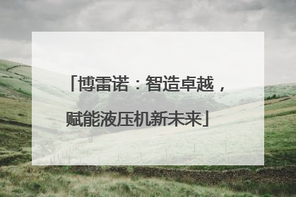 博雷诺：智造卓越，赋能液压机新未来