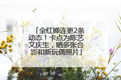 全红婵连更2条动态！卡点为陈艺文庆生，晒多张合影和新玩偶照片