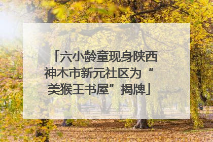 六小龄童现身陕西神木市新元社区为“美猴王书屋”揭牌