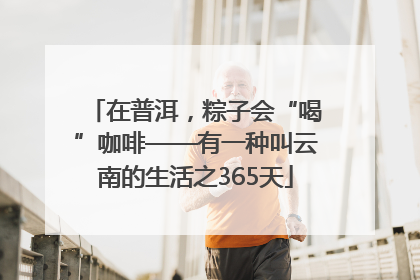 在普洱，粽子会“喝”咖啡——有一种叫云南的生活之365天