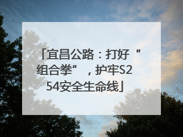 宜昌公路：打好“组合拳”，护牢S254安全生命线