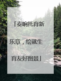 奏响托育新乐章，绘就生育友好图景