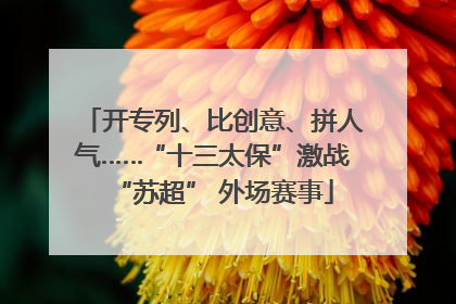 开专列、比创意、拼人气……“十三太保”激战“苏超” 外场赛事
