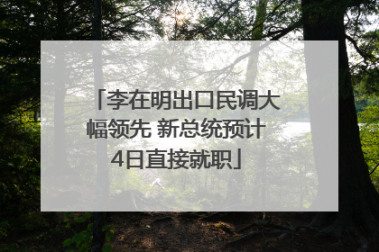 李在明出口民调大幅领先 新总统预计4日直接就职