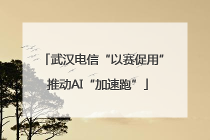 武汉电信“以赛促用”推动AI“加速跑”