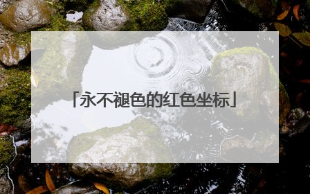 永不褪色的红色坐标