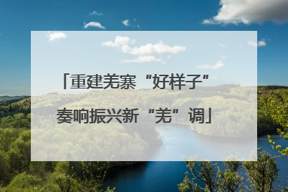 重建羌寨“好样子” 奏响振兴新“羌”调