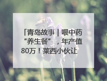 青岛故事｜喂中药“养生餐”，年产值80万！莱西小伙让“自家产”锦鲤“游”向全国