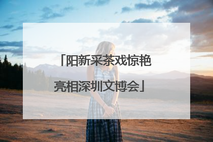 阳新采茶戏惊艳亮相深圳文博会