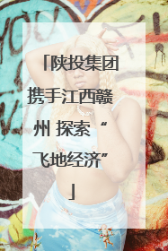陕投集团携手江西赣州 探索“飞地经济”