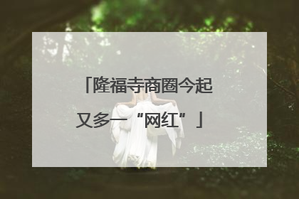 隆福寺商圈今起又多一“网红”