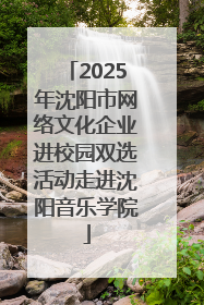 2025年沈阳市网络文化企业进校园双选活动走进沈阳音乐学院