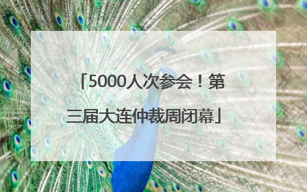 5000人次参会！第三届大连仲裁周闭幕